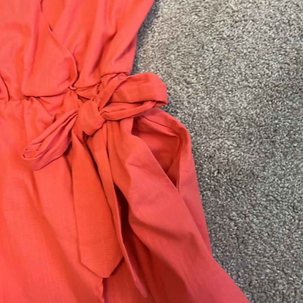 Listicle Side Tie Wrap Dress - Picture 9 of 11